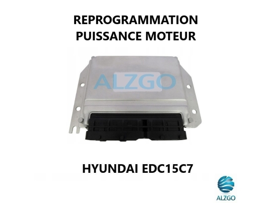 FORFAIT REPROGRAMMATION PUISSANCE MOTEUR HYUNDAI EDC15C7