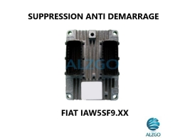 FORFAIT SUPPRESSION ANTI DEMARRAGE FIAT IAW5SF9.XX