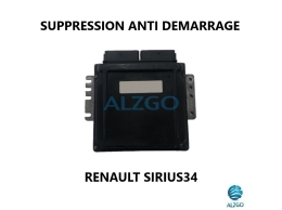 SUPPRESSION ANTI DEMARRAGE SIRIUS 34 RENAULT