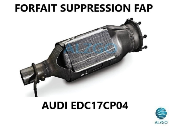 FORFAIT SUPPRESSION FAP AUDI EDC17CP04