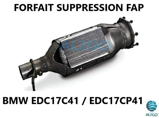 FORFAIT SUPPRESSION FAP BMW EDC17C41 / EDC17CP41