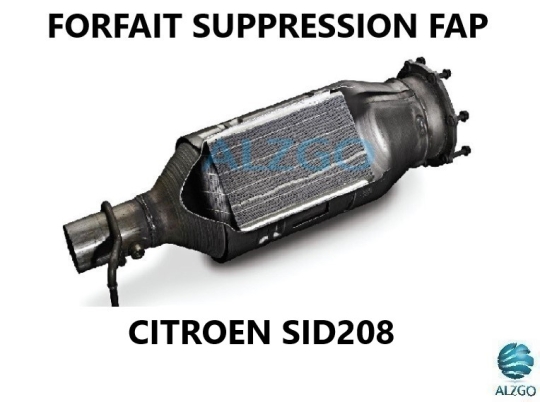 FORFAIT SUPPRESSION FAP CITROEN SID 208