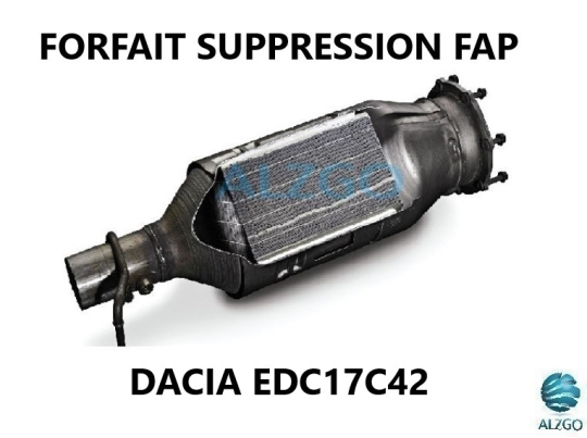 FORFAIT SUPPRESSION FAP DACIA EDC17C42