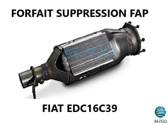 FORFAIT SUPPRESSION FAP FIAT EDC16C39