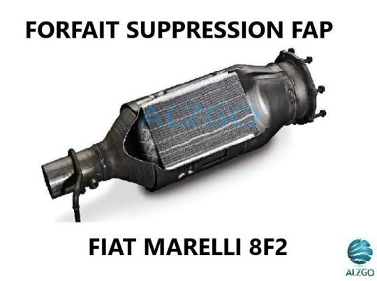 FORFAIT SUPPRESSION FAP FIAT MARELLI 8F2