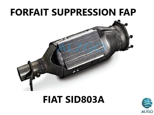 FORFAIT SUPPRESSION FAP FIAT SID 803A