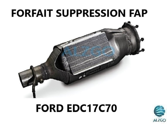 FORFAIT SUPPRESSION FAP FORD EDC17C70