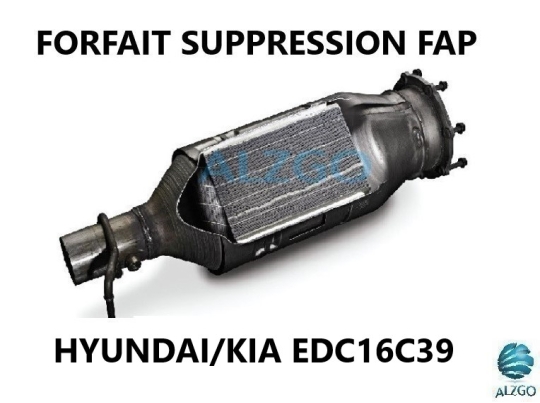 FORFAIT SUPPRESSION FAP HYUNDAI/KIA EDC16C39