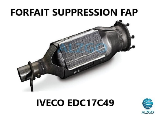 FORFAIT SUPPRESSION FAP IVECO EDC17C49