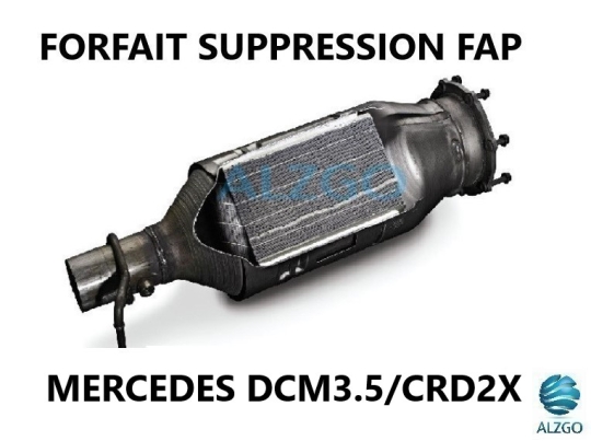 FORFAIT SUPPRESSION FAP MERCEDES DCM3.5/CRD2X