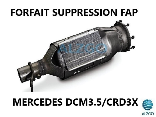 FORFAIT SUPPRESSION FAP MERCEDES DCM3.5/CRD3X