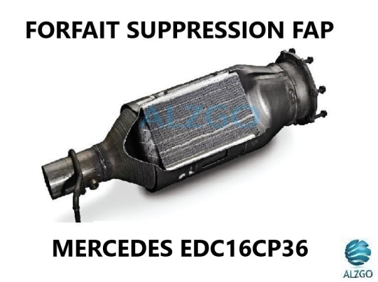 FORFAIT SUPPRESSION FAP MERCEDES EDC16CP36