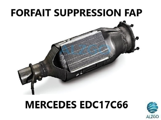 FORFAIT SUPPRESSION FAP MERCEDES EDC17C66