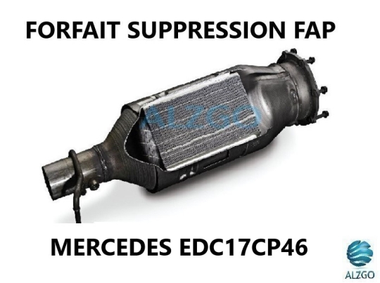 FORFAIT SUPPRESSION FAP MERCEDES EDC17CP46