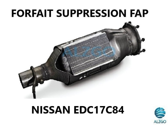 FORFAIT SUPPRESSION FAP NISSAN EDC17C84