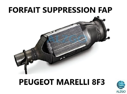 FORFAIT SUPPRESSION FAP PEUGEOT MARELLI 8F3