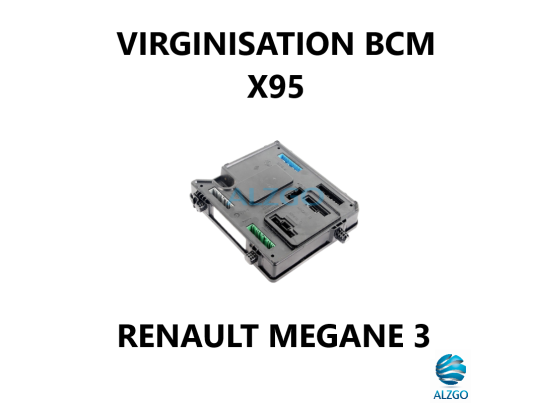 VIRGINISATION BCM X95 RENAULT MEGANE 3