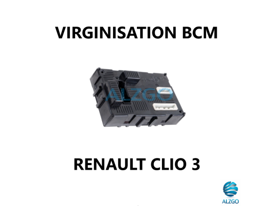 VIRGINISATION BCM RENAULT CLIO 3