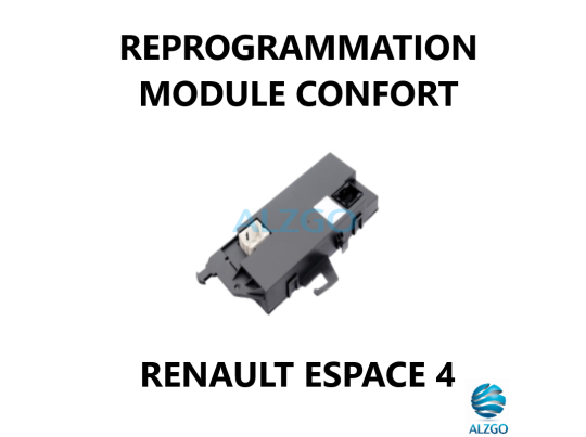 REPROGRAMMATION MODULE CONFORT RENAULT ESPACE 4