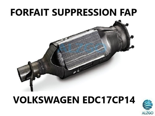 FORFAIT SUPPRESSION FAP VOLKSWAGEN EDC17CP14