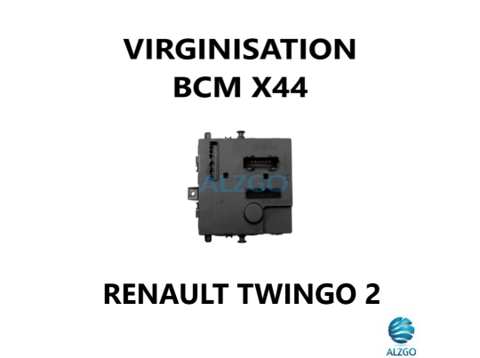 VIRGINISATION BCM X44 RENAULT TWINGO 2