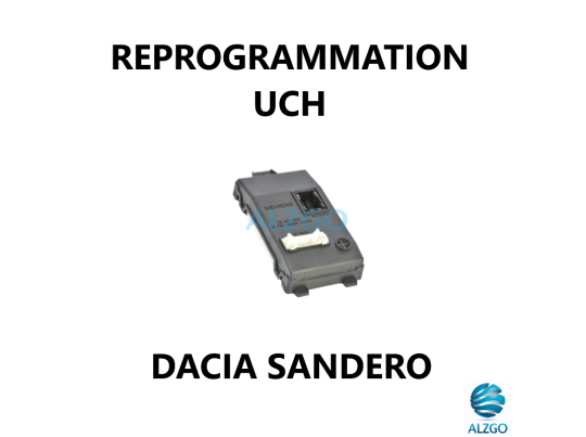 REPROGRAMMATION UCH DACIA SANDERO