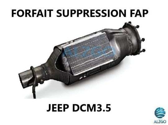 FORFAIT SUPPRESSION FAP JEEP DCM3.5