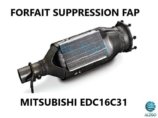 FORFAIT SUPPRESSION FAP MITSUBISHI EDC16C31