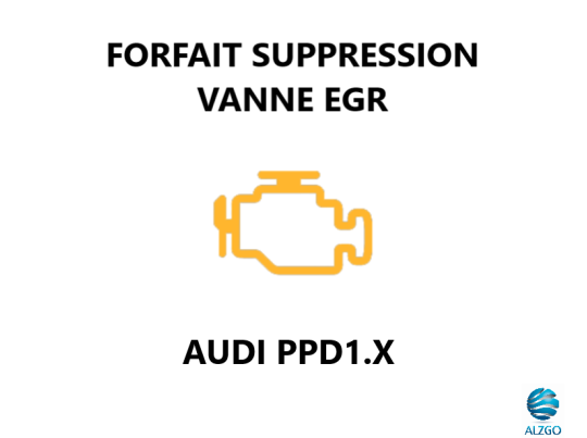 FORFAIT SUPPRESSION VANNE EGR AUDI PPD1.X