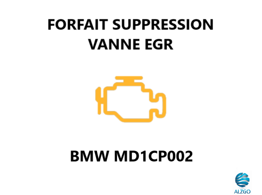 FORFAIT SUPPRESSION VANNE EGR BMW MD1CP002