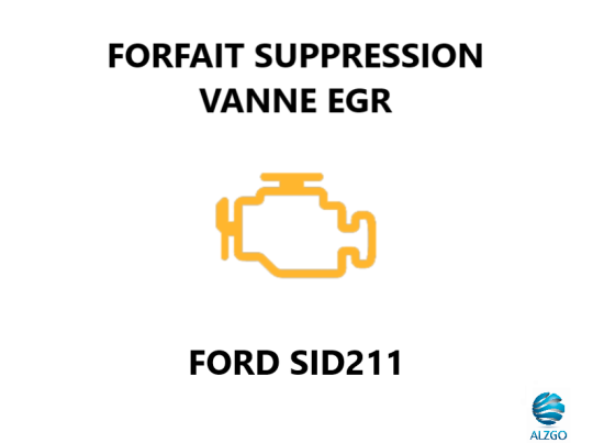 SUPPRESSION VANNE EGR FORD SID 211