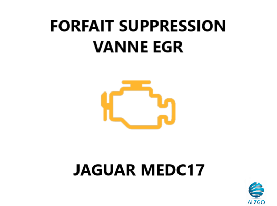 FORFAIT SUPPRESSION VANNE EGR JAGUAR MEDC17
