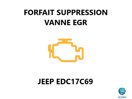 FORFAIT SUPPRESSION VANNE EGR JEEP EDC17C69