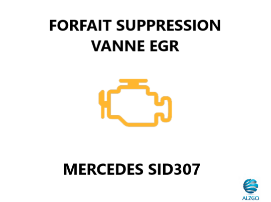 FORFAIT SUPPRESSION VANNE EGR MERCEDES SID 307