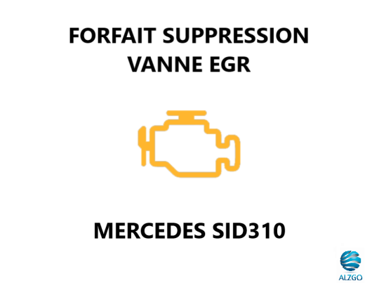 FORFAIT SUPPRESSION VANNE EGR MERCEDES SID 310