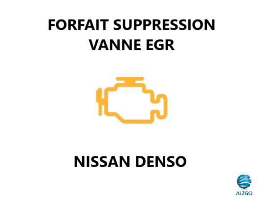 FORFAIT SUPPRESSION VANNE EGR NISSAN DENSO