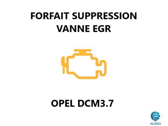 FORFAIT SUPPRESSION VANNE EGR OPEL DCM3.7