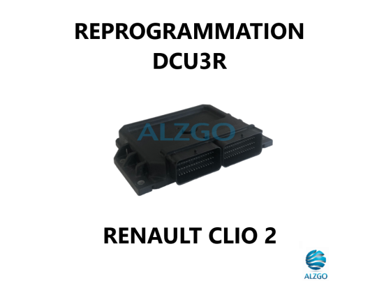 REPROGRAMMATION DCU3R RENAULT CLIO 2