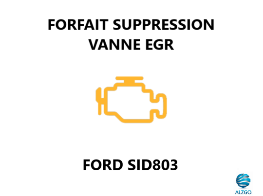 FORFAIT SUPPRESSION VANNE EGR FORD SID 803