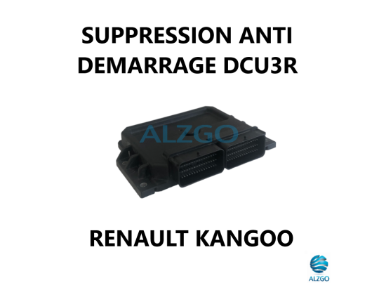 SUPPRESSION ANTI DEMARRAGE DCU3R RENAULT KANGOO