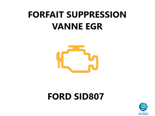 FORFAIT SUPPRESSION VANNE EGR FORD SID 807