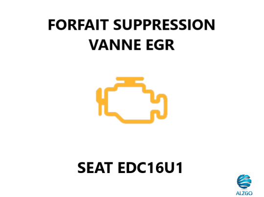 FORFAIT SUPPRESSION VANNE EGR SEAT EDC16U1