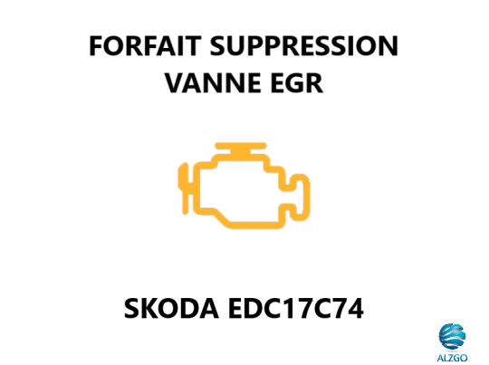 FORFAIT SUPPRESSION VANNE EGR SKODA EDC17C74