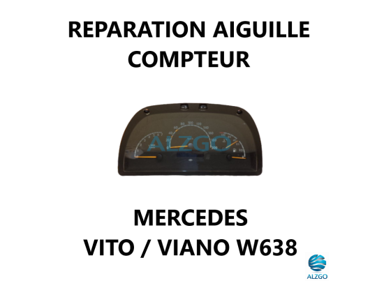 REPARATION AIGUILLE COMPTEUR MERCEDES VITO / VIANO W638