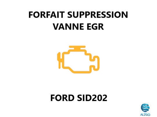 FORFAIT SUPPRESSION VANNE EGR FORD SID 202