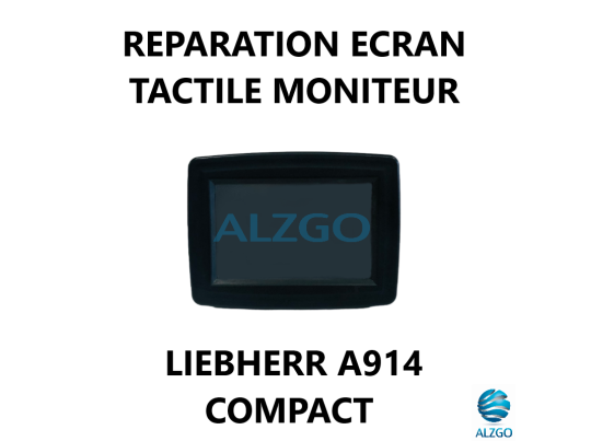 REPARATION ECRAN TACTILE MONITEUR LIEBHERR A914 COMPACT