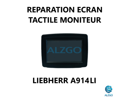 REPARATION ECRAN TACTILE MONITEUR LIEBHERR A914 LI