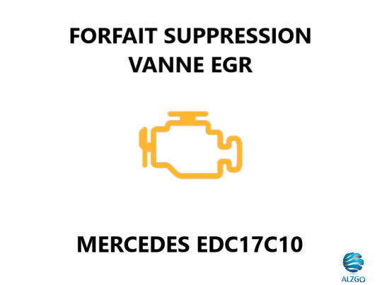 FORFAIT SUPPRESSION VANNE EGR MERCEDES EDC17C10