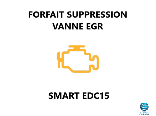 FORFAIT SUPPRESSION VANNE EGR SMART EDC15