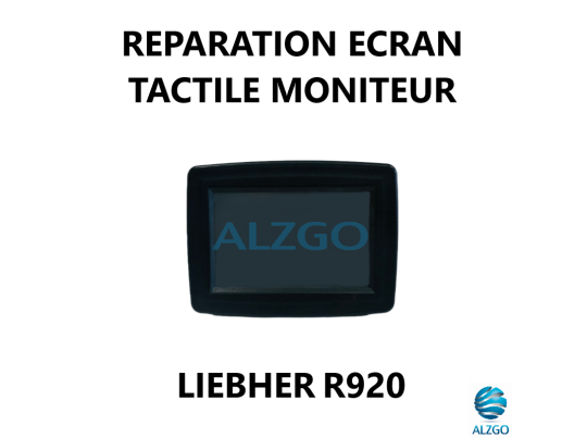 REPARATION ECRAN TACTILE MONITEUR LIEBHERR R920